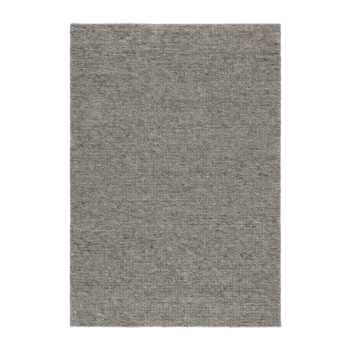 Tapis en laine Braided gris nature - 170x240 cm - Scandi Living