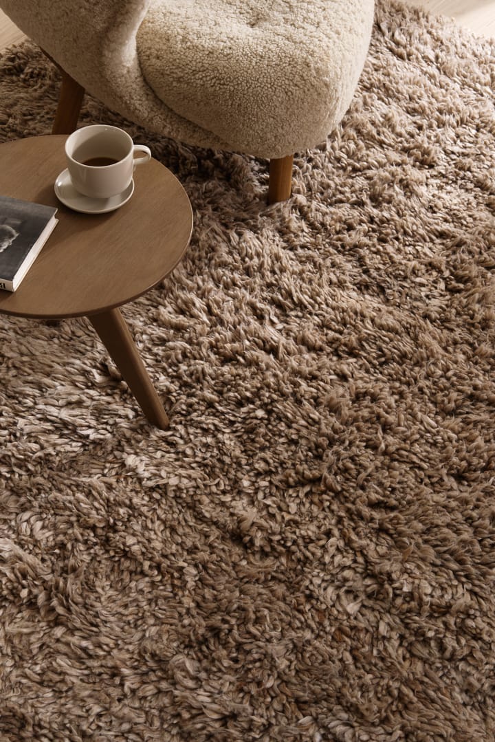 Tapis en laine Cozy beige, 170x240 cm Scandi Living