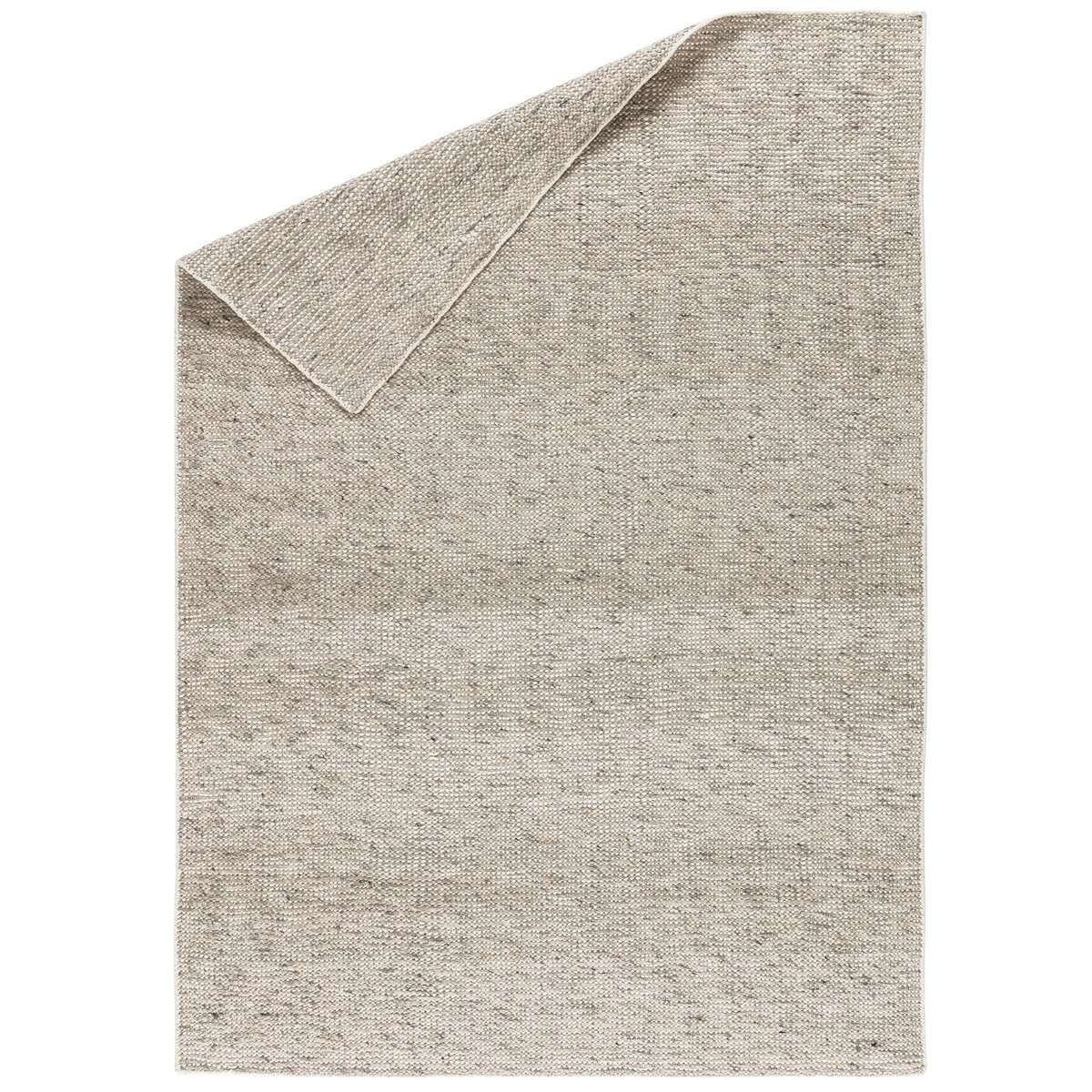 Scandi Living Tapis en laine Fawn blanc 170x240 cm