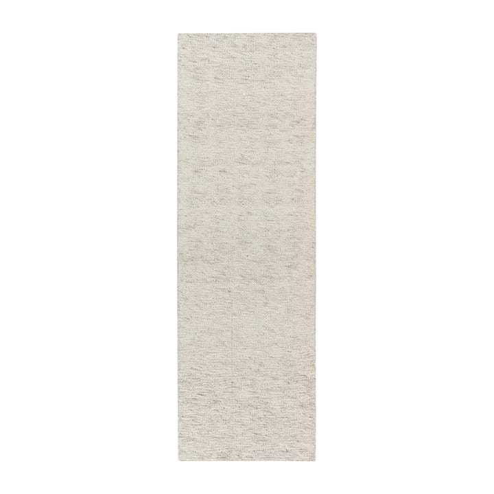 Tapis en laine Fawn blanc - 80x240 cm - Scandi Living