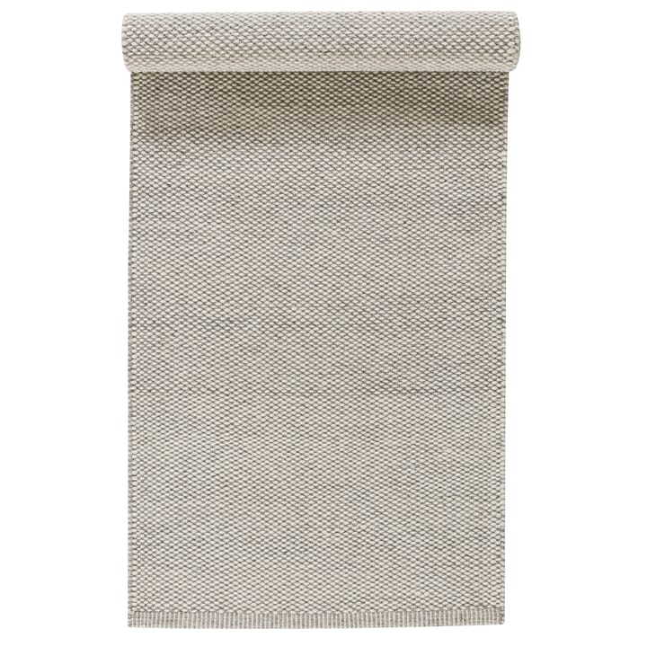 Tapis en laine Lea blanc nature - 80 x 240cm - Scandi Living