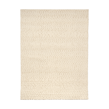 Tapis en laine Mire blanc nature - 170x240 cm - Scandi Living