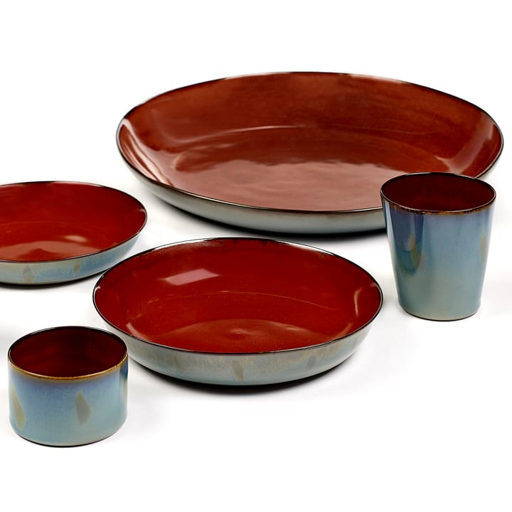 Assiette Terres de Rêves 21 cm, Rust-smokey blue Serax