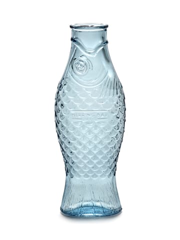 Bouteille en verre Fish & Fish 85 cl - Light blue - Serax