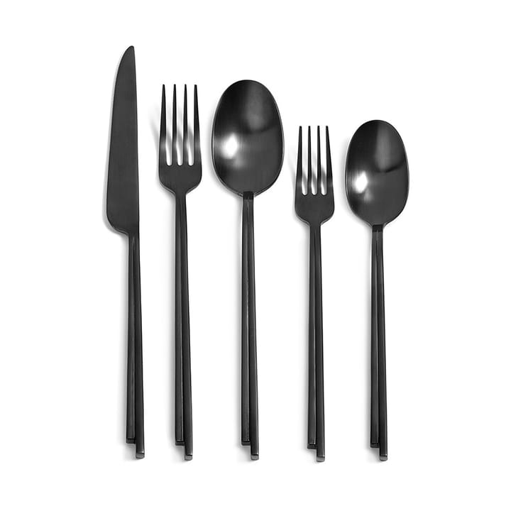 Set de couverts Dune 5 pièces coffret cadeau - Black - Serax