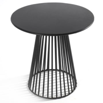 Serax Table Garbo 50 cm Noir