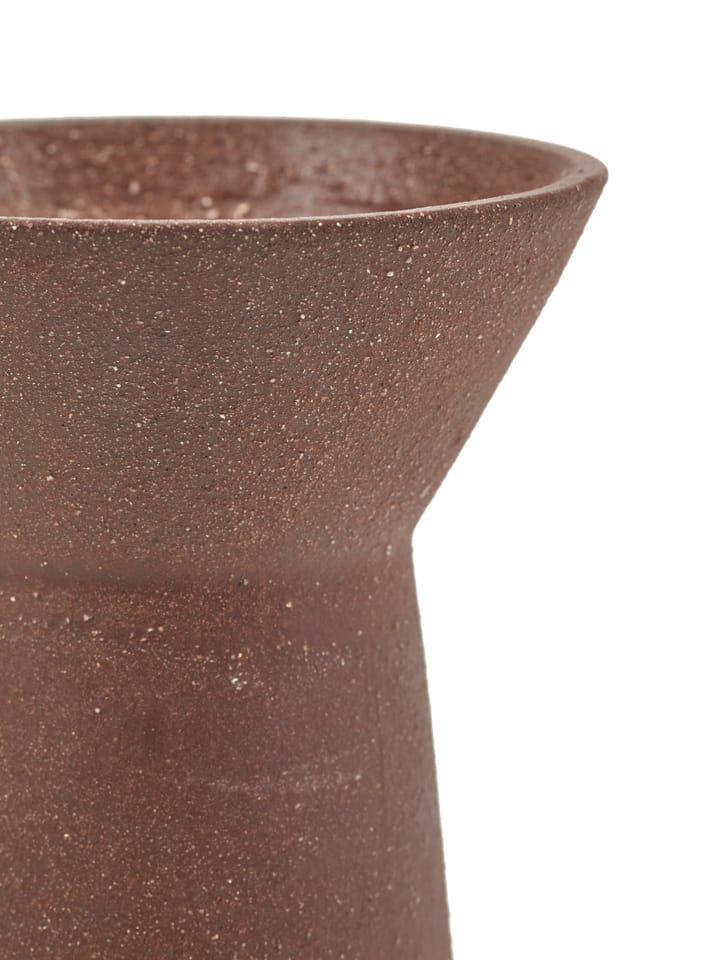 Vase Urban 02 M 21,5 cm - Red-brown - Serax