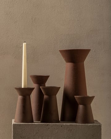 Vase Urban 02 M 21,5 cm - Red-brown - Serax