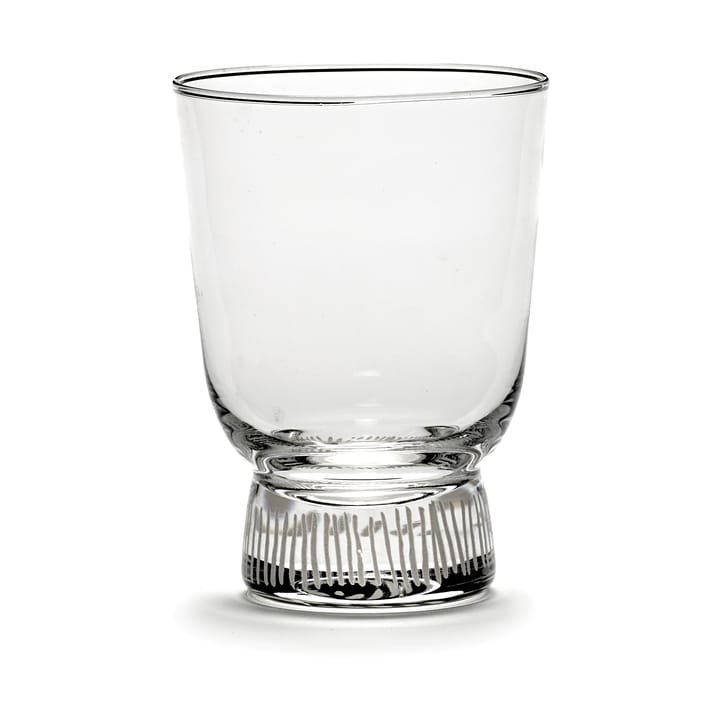 Verres Ottolenghi Feast 33 cl lot de 4 - Stripes sandblasted - Serax