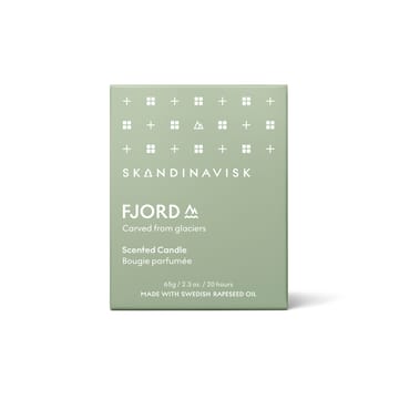 Bougie parfumée avec couvercle Fjord - 65 g - Skandinavisk