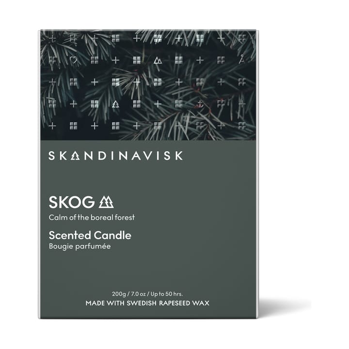 Bougie parfumée SKOG Édition Spéciale, 200 g Skandinavisk