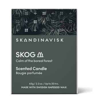 Bougie parfumée SKOG Édition Spéciale - 65 g - Skandinavisk