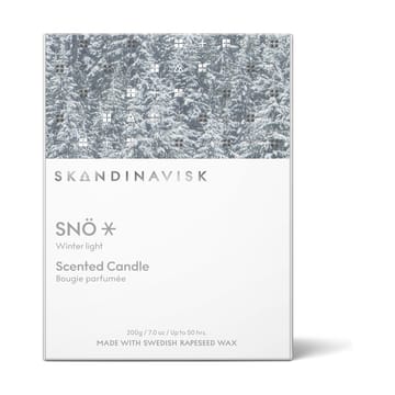 Bougie parfumée SNÖ Édition spéciale - 200 g - Skandinavisk