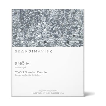 Bougie parfumée SNÖ Édition spéciale - 350 g - Skandinavisk