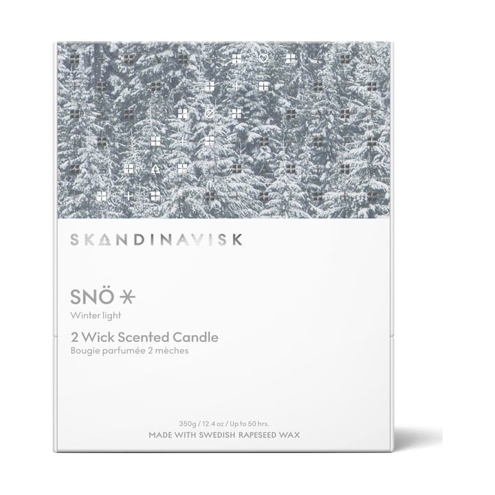 Bougie parfumée SNÖ Édition spéciale, 350 g Skandinavisk