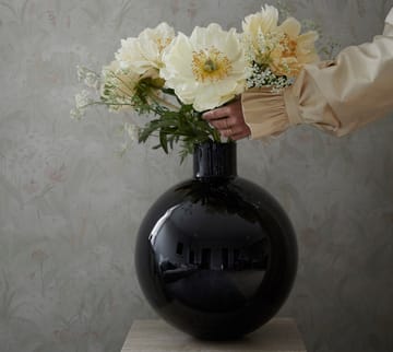 Vase Pallo - Noir 37 cm - Skrufs Glasbruk