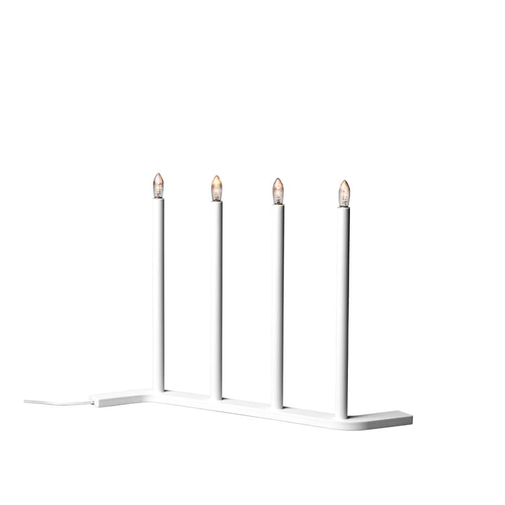 Advent RE bougeoir de l’avent, blanc, 4 bougies SMD Design