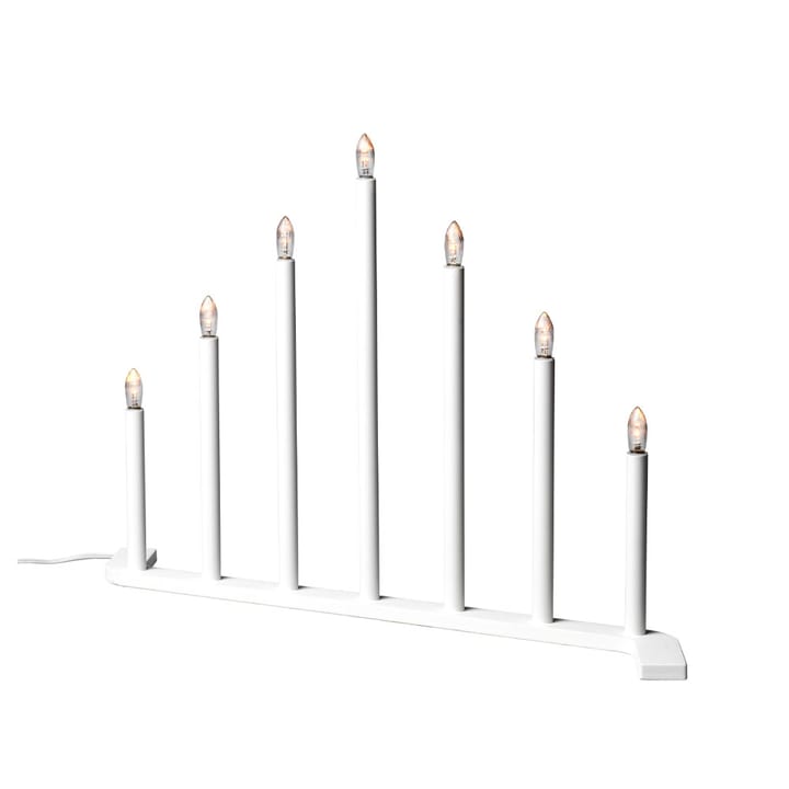 Advent RE bougeoir de l’avent - blanc, 7 bougies - SMD Design