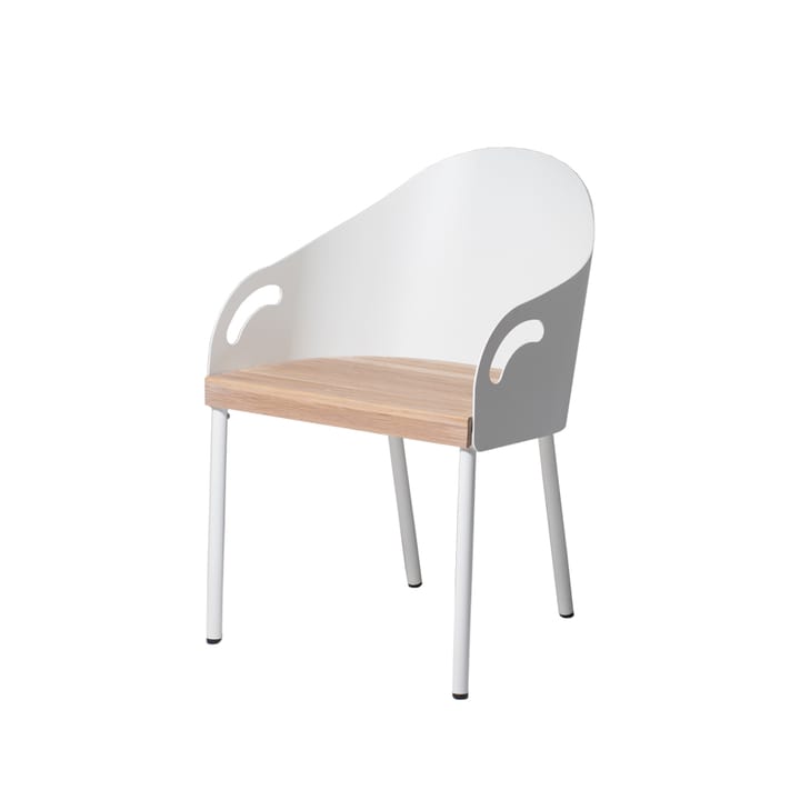 Chaise Brunnsviken - Blanc-chêne - SMD Design