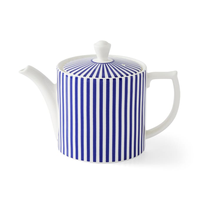 Théière Steccato 1,1 L - Bleu-blanc - Spode