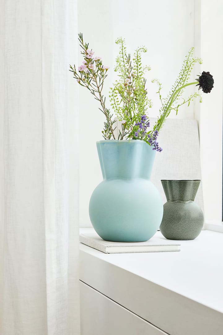 Vase Eva Stæhr-Nielsen 20 cm, Bleu clair Spring Copenhagen