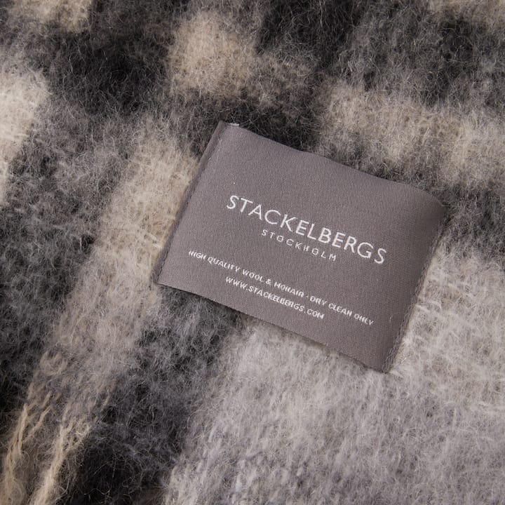 Plaid Mohair, Black & Skiffer Check Stackelbergs