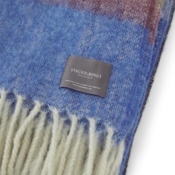 Plaid Mohair - Stripe Blue, Azur & Camel - Stackelbergs