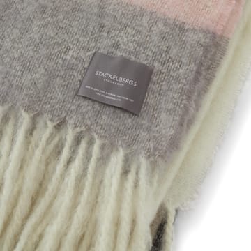 Plaid Mohair - Stripe Brown, Black & Rose - Stackelbergs