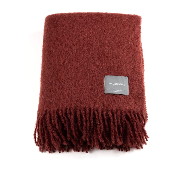 Plaid Mohair - terre cuite - Stackelbergs