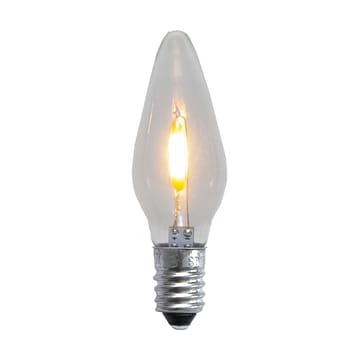 Lampe de rechange E10 LED filament soft glow lot de 3 - 0,5W 1900K non dimmable - Star Trading