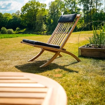 Coussin d'assise et appui-tête Muskö - Noir - Stockamöllan