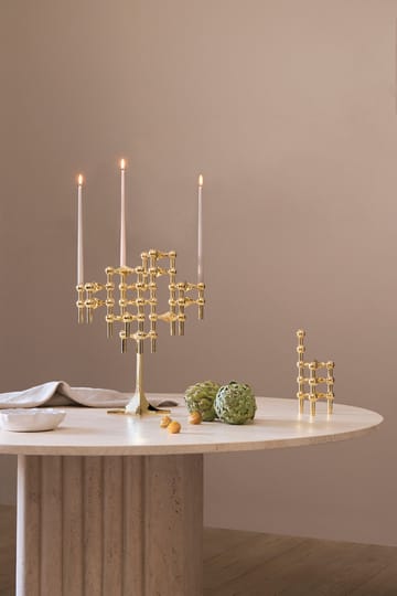 Chandelier Nagel - laiton - STOFF