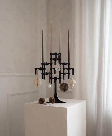 Chandelier Nagel - noir mate - STOFF