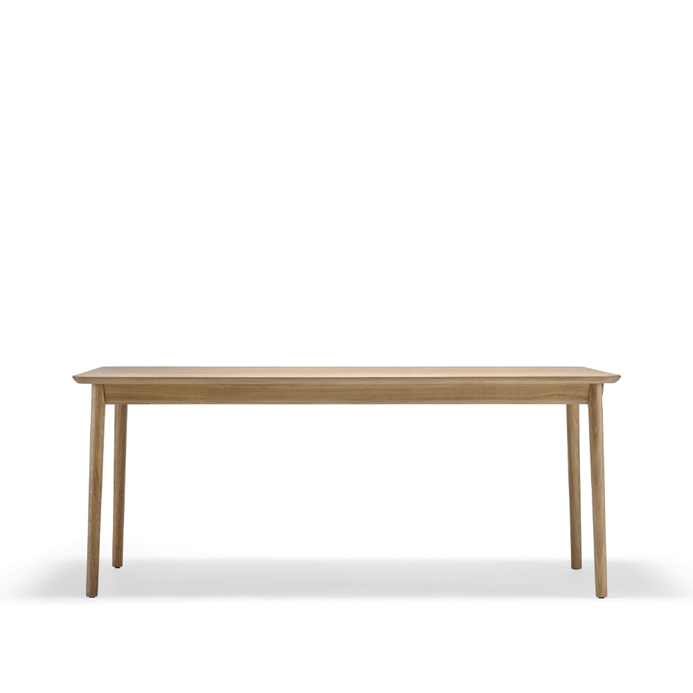 Stolab Table Prima Vista chêne huilé naturel-180 cm-1 rallonge