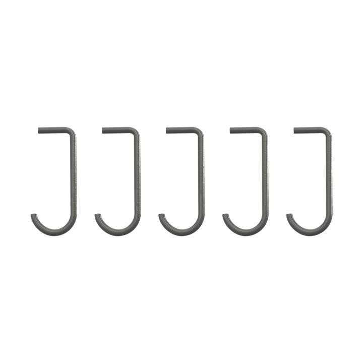 Crochet en J String lot de 5 - Gris foncé - String