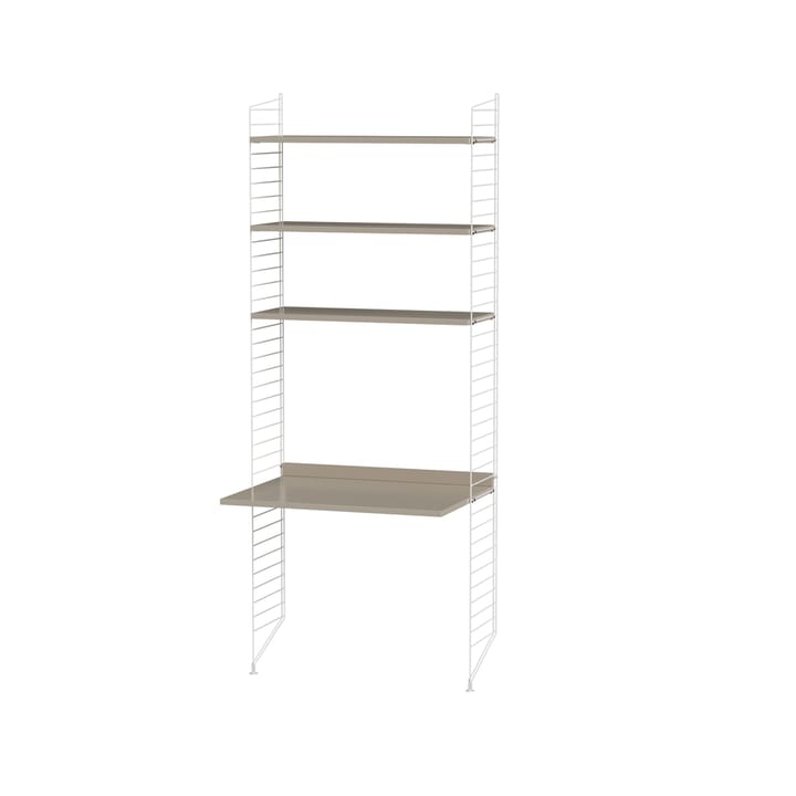 String bureau beige et blanc - combinaison A String