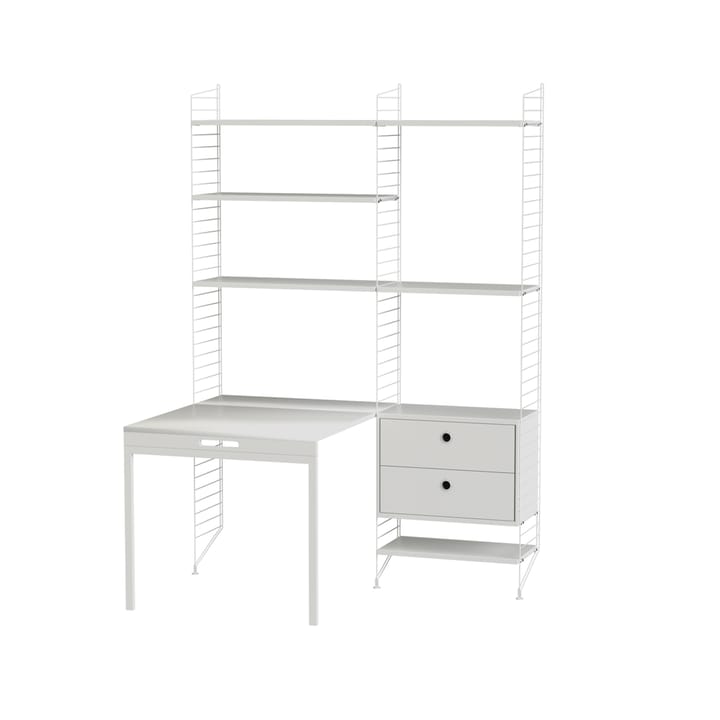 String bureau blanc - combinaison E String