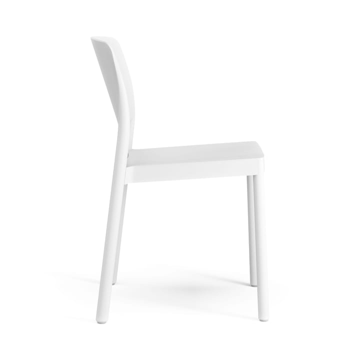 Chaise Grace, Frêne laminé blanc Swedese