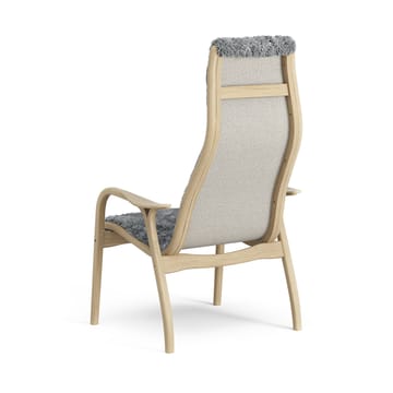 Fauteuil pour enfant Lamini chêne laqué/peau de mouton - Scandinavian Grey (gris) - Swedese