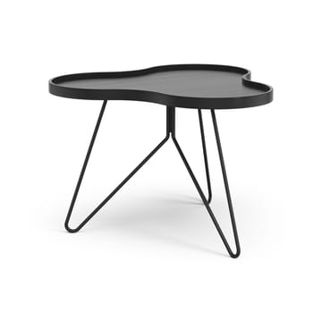 Table Flower mono 62x66 cm - H45 cm frêne émaillé noir - Swedese