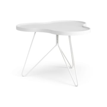 Table Flower mono 62x66 cm - H45 cm frêne laminé blanc - Swedese