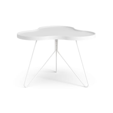 Table Flower mono 62x66 cm - H45 cm frêne laminé blanc - Swedese