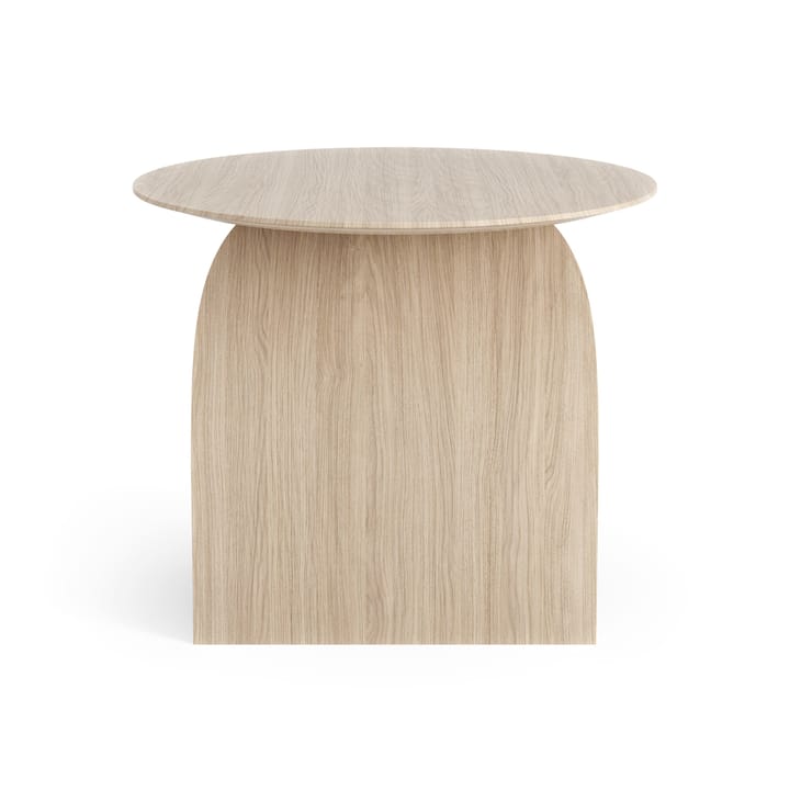 Table Savoa H50 cm, Chêne pigmenté blanc Swedese