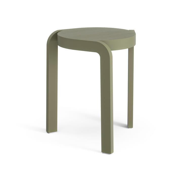 Tabouret Spin H44 cm, Frêne-moss green Swedese