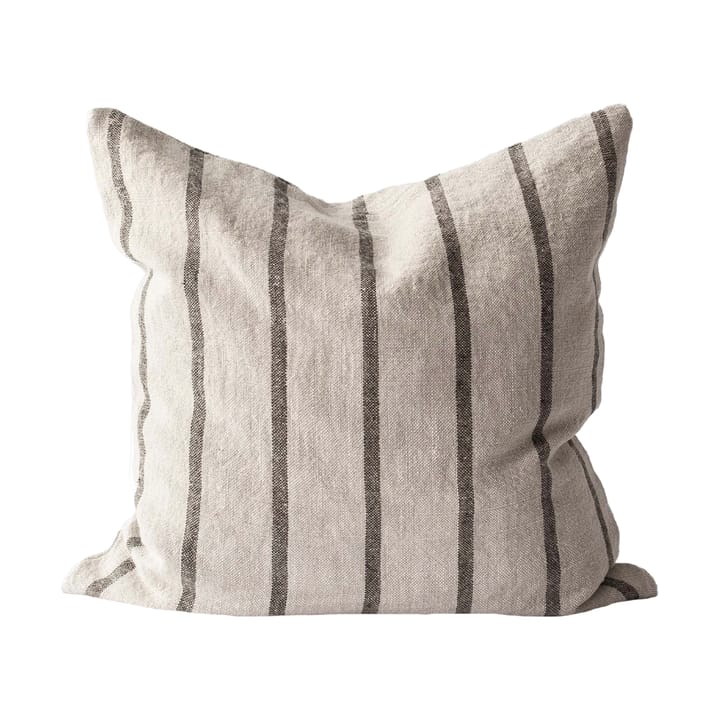 Housse de coussin Melvin 50x50 cm - Taupe rayé - Tell Me More