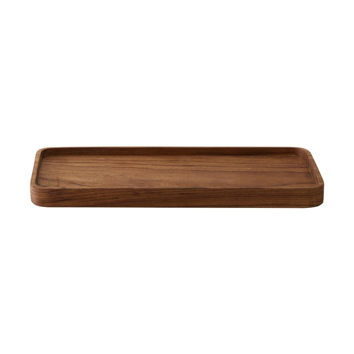 Plateau de service Teak 12,5x27,5 cm - Marron - Tell Me More