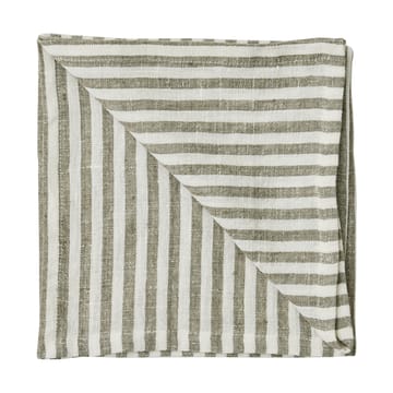 Serviette en tissu Leon, 45x45 cm - Herbe de mer - Tell Me More