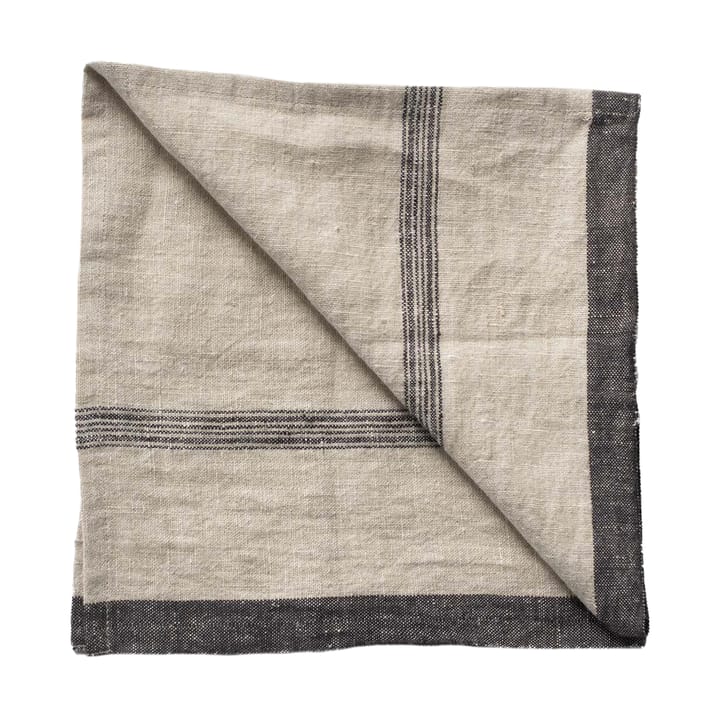 Serviette Thea 50x50 cm - Rayure Denim - Tell Me More