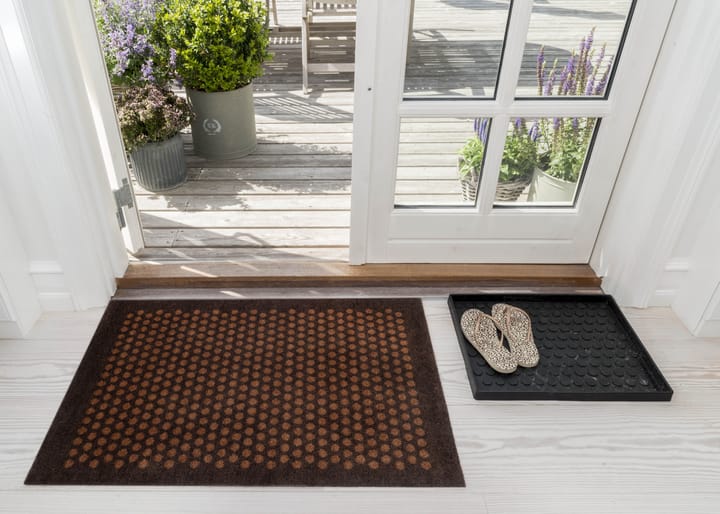 Paillasson Dots, Cognac-brown, 60x90 cm tica copenhagen