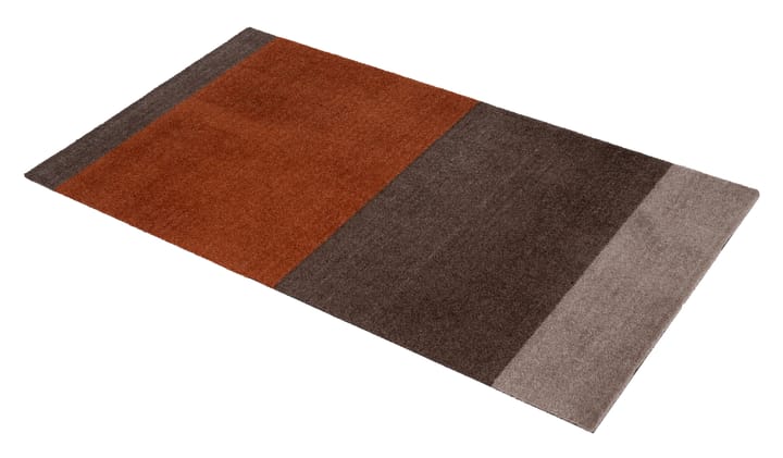 Stripes by tica, horizontal, tapis de couloir, Brown-terracotta, 67x120 cm tica copenhagen